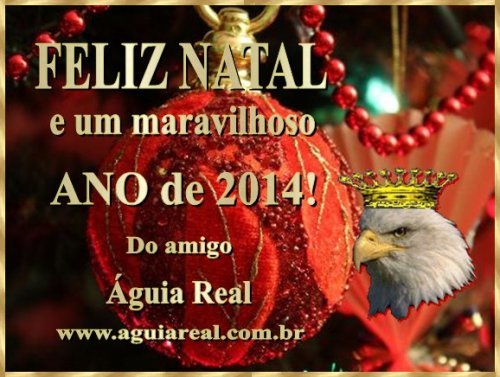 Feliz Natal - Amigo guia Real - 18/12/2013