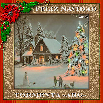 002 - Feliz Navidad 2005 - Poetisa Laura-Tormenta - 28/11/2005