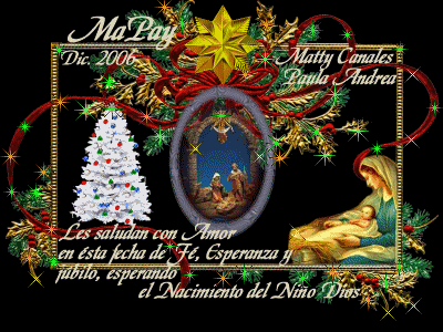 031 - Feliz Navidad - Poetisa Matty Canales - 07/12/2006 - www.mapay.net