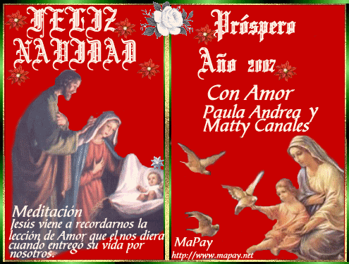 032 - Feliz Navidad 2006 y Prspero Ao 2007 - 07/12/2006
