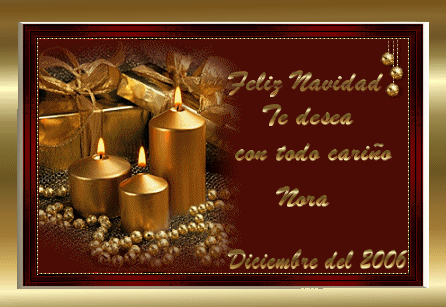 040 - Feliz Navidad - Poetisa Nora Bez - 09/12/2006 - baeznora.blogspot.com
