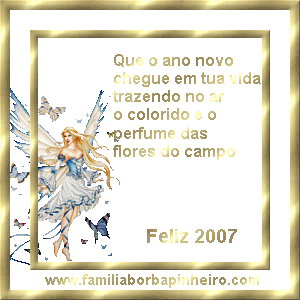 050 - Feliz 2007 - Poetisa Simone Borba Pinheiro - 31/12/2006
