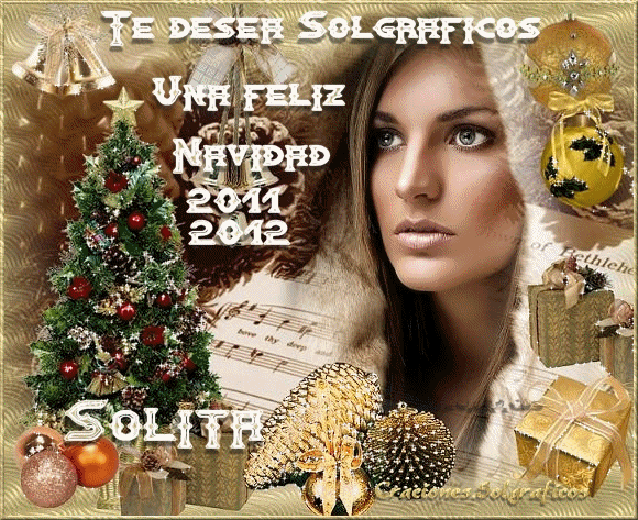 189 - Recebido da Poetisa Solita - Feliz Navidad - Feliz 2012 - 24/12/2011