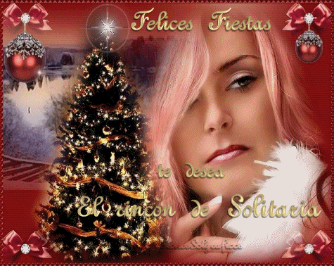 190 - Recebido da Poetisa Solita - Felices Fiestas - El Rincon de Solitaria - 24/12/2011
