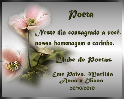 Dia do Poeta - Clube de Poetas