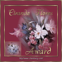 Modelo - Award Recordao da Ciranda Flores