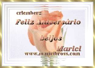 Presente pelo 2º Aniversário do Site - Poetisa Marici Bross - 08/11/2006
