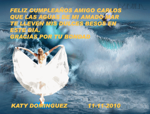 Presente da Poetisa Katy Dominguez Gomez - Recebido em 01/11/2010