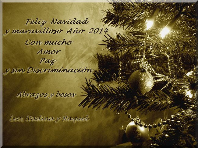 Feliz Navidad - Poetisa Raquel Luisa Teppich - 21/12/2013