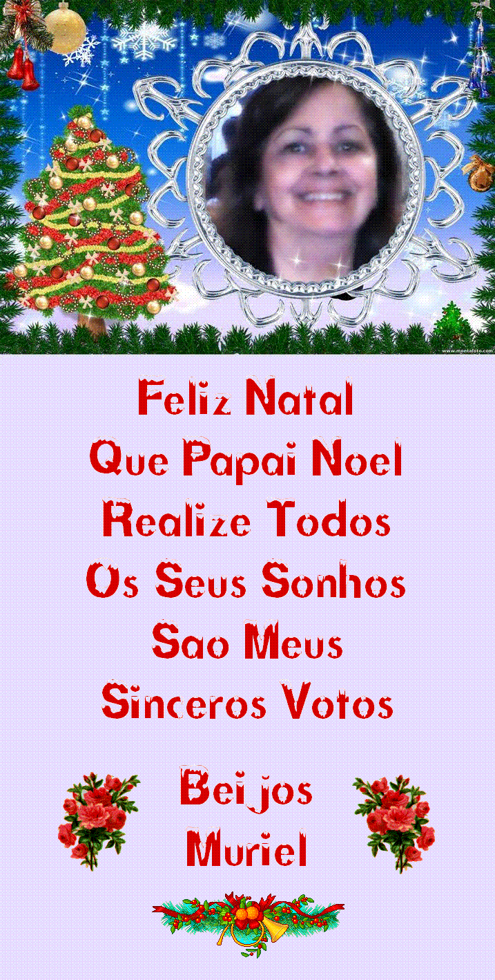 Feliz Natal - Poetisa Muriel Pokk - 23/12/2013