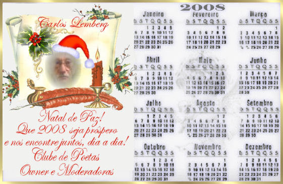 062 - Calendrio - Clube de Poetas - 11/12/2007