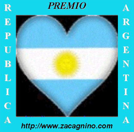 37 Premio: Republica Argentina - Recebido em 16/04/2005
