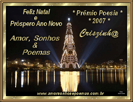 174 Prmio: Prmio Poesia 2007 - Recebido em 21/12/2007