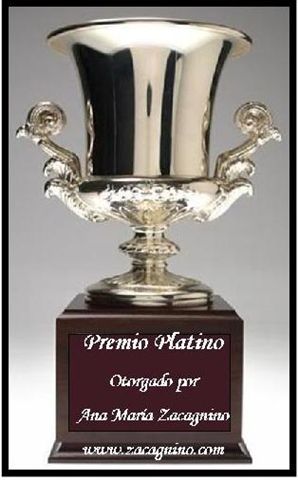 243 Prmio: Premio Platino - Recebido em 23/10/2009