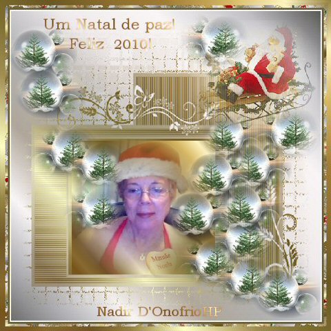 Um Natal de paz ! Feliz 2010 ! - Poetisa Nadir A. D'Onofrio