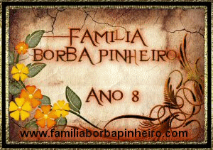 8 Aniversrio do Site da Famlia Borba Pinheiro - Recebido em 04/02/2012